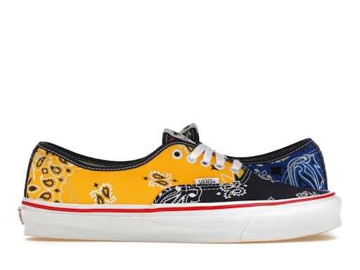 Vans Vault OG Authentic LXBedwin & the Heartbreakers Multi-Color Yellow Bandana