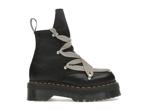 Dr. Martens 1460 Quad Leather Sole Pentagram Jumbo Lace Boot Rick Owens Black (Women's)