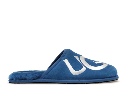 UGG Scuff Logo Slipper Classic Blue White