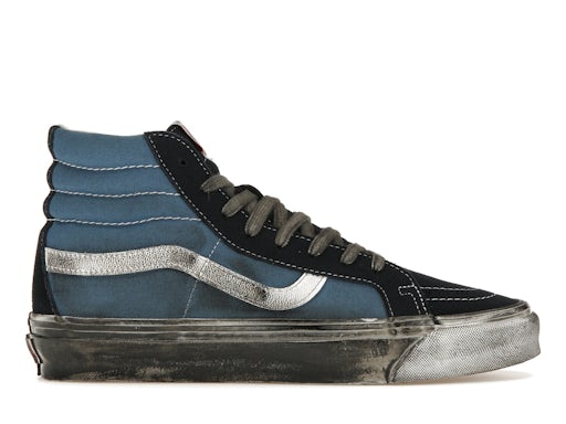 Vans Vault UA OG Sk 8-Hi LXStressed Navy Blue