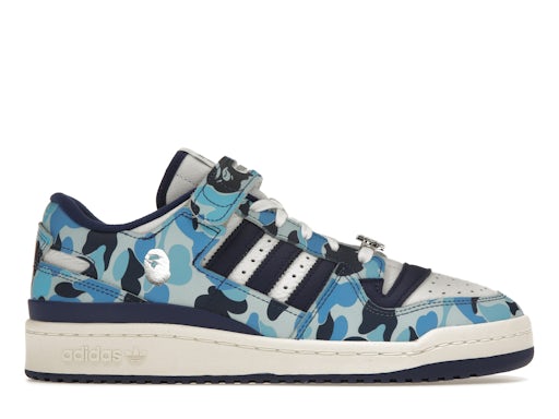 adidas Forum 84 Low Bape 30 th Anniversary Blue Camo