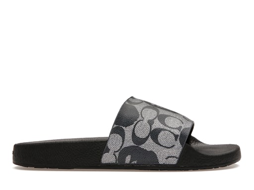 A Bathing Ape Slide Coach Black Grey