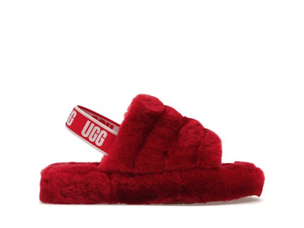 UGG Fluff Yeah Slide Ribbon Red (Kids)