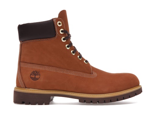 Timberland 6" Premium Waterproof Boot Rust Nubuck