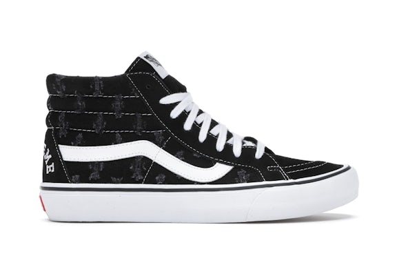 Vans Sk 8-Hi Supreme Hole Punch Denim Black