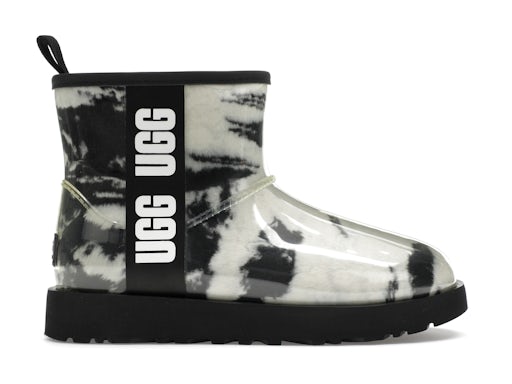 UGG Classic Clear Mini Boot Marble White Black (Women's)