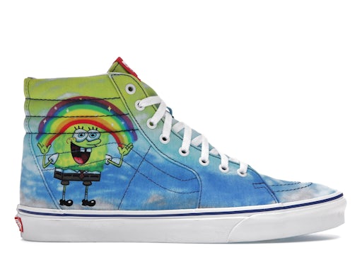 Vans Sk 8-Hi 38 DXSponge Bob Squar ePants Imaginaaation