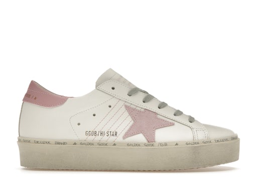 Golden Goose Hi Star White Pink (Women's)