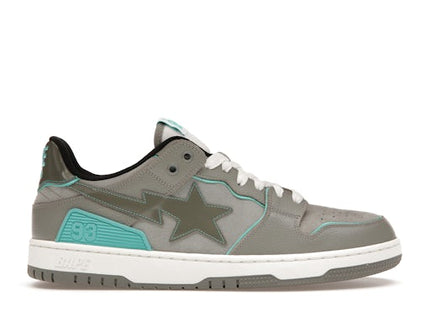 A Bathing Ape Bape SK 8 Sta Grey Turquoise