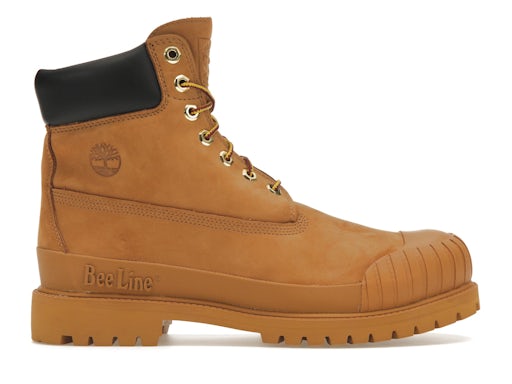 Timberland 6" Boot Premium Bee Line Rubber Toe WP Wheat Nubuck