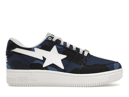 A Bathing Ape Bape Sta Low Color Camo Navy