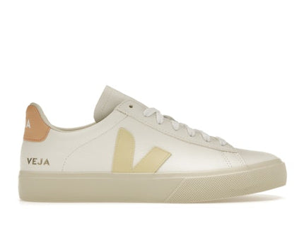 Veja Campo Chromefree Leather White Sun Peach