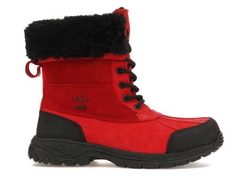 UGG Butte Samba Red Black