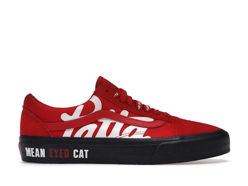 Vans UA Old Skool VLT LXPatta Mean Eyed Cat High Risk Red