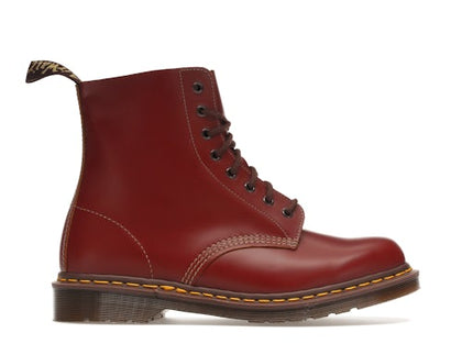 Dr. Martens 1460 Vintage Made In England Lace Up Boot Oxblood Quilon