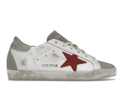 Golden Goose Super-Star White Grey Red (Women's)