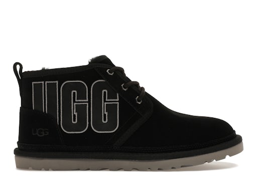 UGG Neumel Graphic Boot Black Grey Suede