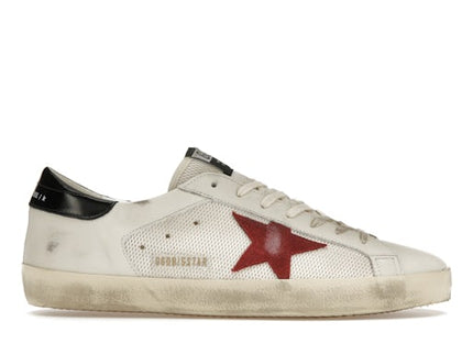 Golden Goose Super-Star White Red Black