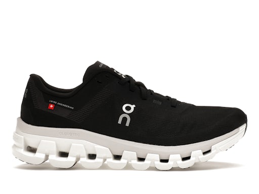 On Running Cloudflow 4 Black White (Women's)