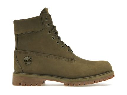 Timberland 6" Heritage Premium Waterproof Boot Olive Nubuck