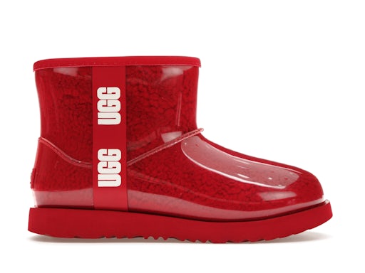 UGG Classic Clear Mini II Boot Samba Red (Kids)