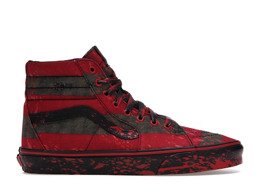 Vans Sk 8-Hi Horror Pack Nightmare on Elm Street Freddy Krueger