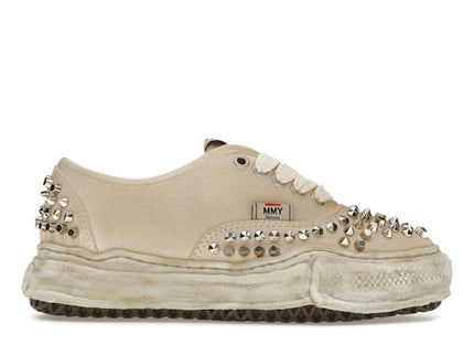 Maison Mihara Yasuhiro Baker OG Sole Studded Canvas Low White