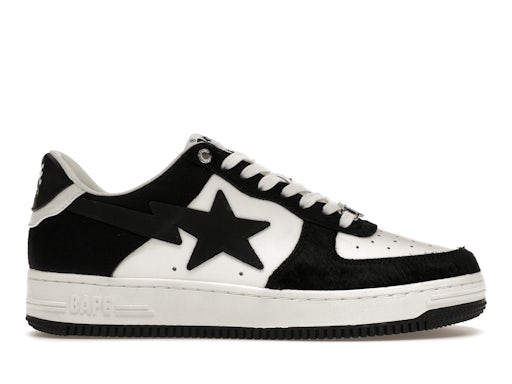 A Bathing Ape Bape Sta Black Calf Hair