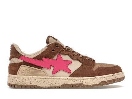 A Bathing Ape Bape SK 8 Sta#6 Brown Pink