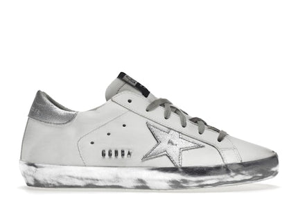 Golden Goose Super-Star White Silver Sparkle (Women's)