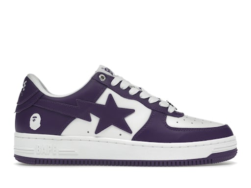 A Bathing Ape Bape Sta White Purple (2022)