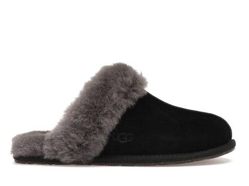 UGG Scuffette II Slipper Black Grey (Women's)