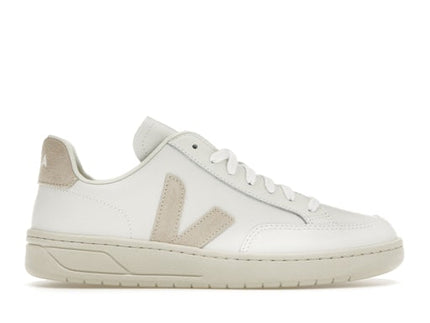 Veja V-12 Leather White Sable