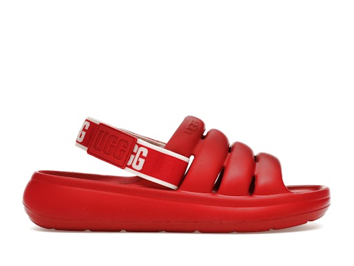 UGG Sport Yeah Slide Samba Red (Women's)