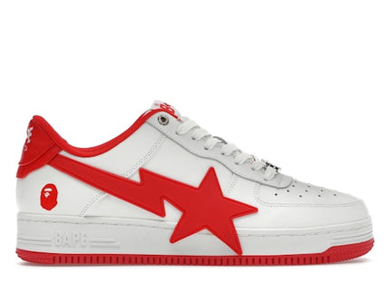 A Bathing Ape Bape Sta OS#2 White Red