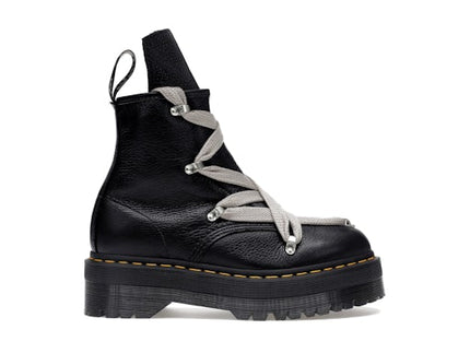 Dr. Martens 1460 Quad Leather Sole Pentagram Jumbo Lace Boot Rick Owens Black