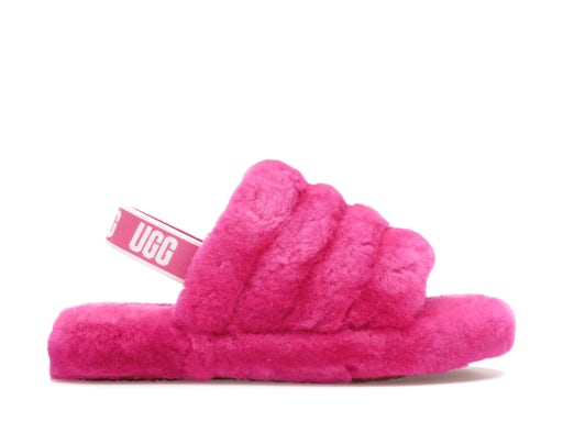 UGG Fluff Yeah Slide Rock Rose (Kids)