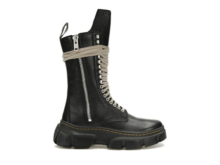 Dr. Martens 1918 DMXL Calf Length Zip Boot Rick Owens Black