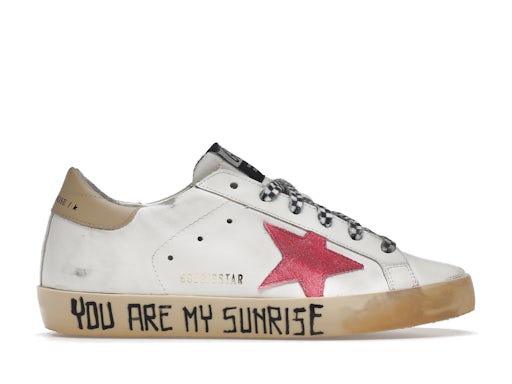 Golden Goose Super-Star You Are My Sunrise White Red (Women's)