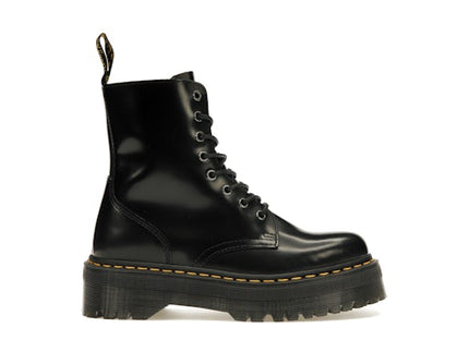 Dr. Martens Jadon Platform Boots Black Smooth Leather