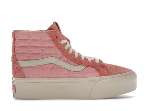 Vans Vault Sk 8-Hi Reissue Platform LXJoe Freshgoods Chocolate Valley Resort Coral Pink