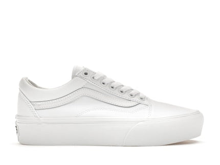 Vans Old Skool Platform True White (Women's)