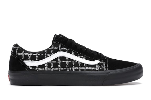 Vans Old Skool Supreme Grid Black