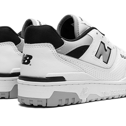 New Balance 550 White Concrete Black