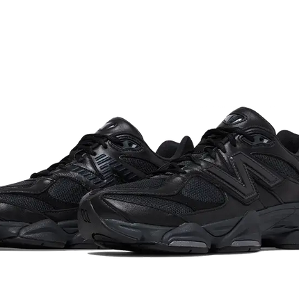 New Balance 9060 Triple Black Leather