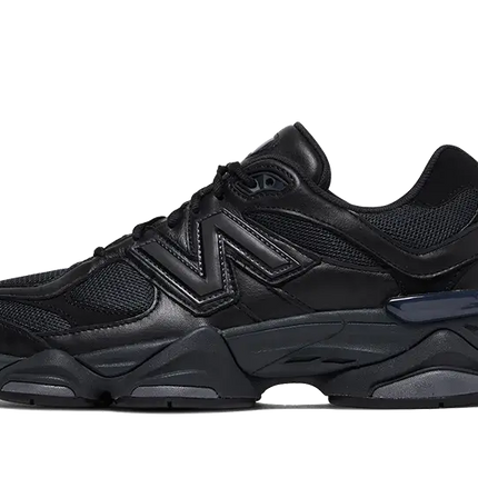 New Balance 9060 Triple Black Leather