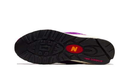 New Balance 990v2 Made in USA Teddy Santis Purple Yellow