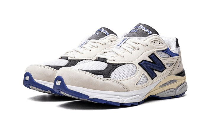 New Balance 990V3 - Made In USA Cream Blue