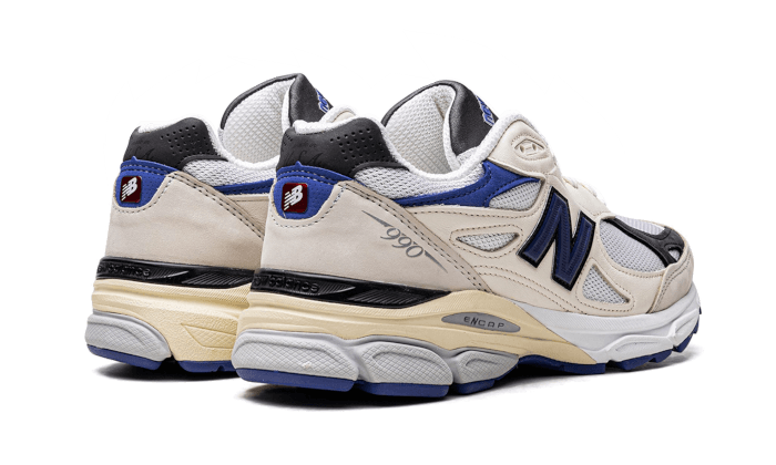 New Balance 990V3 - Made In USA Cream Blue