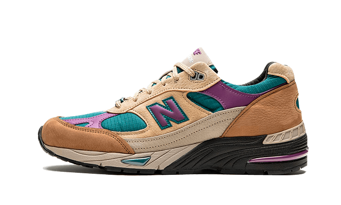 New Balance 991 Made In UK Palace Brown Teal